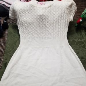 Cable Knit Sweater Dress